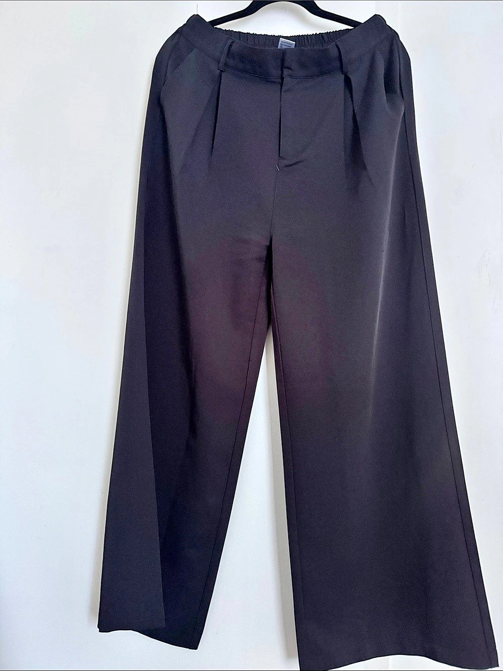 Daceslon Black Wide Leg Pants Size M (Fits L)